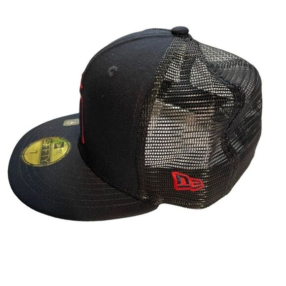 Men's Minnesota Twins New Era Navy official on-field cap 59FIFTY Fitted Hat - Picture 3 of 8